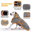 Dog Bathrobe Drying Coat, Microfibre Fast Absorbent Bath Towel With