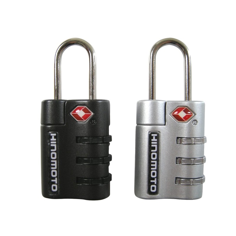 TSA Combination Padlock Black 222604