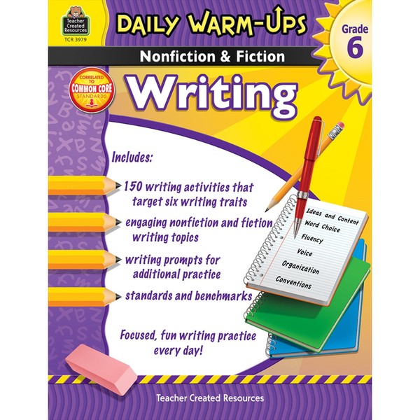 Daily Warm-Ups: Nonfiction & Fiction Writing Grd 6: Nonfiction &
