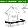 Clear Window Bird Feeder with 5 Extra Strong Suction Cups,