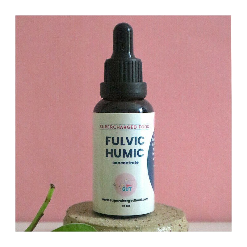 Supercharged Food Love Your Gut Fulvic Humic Concentrate, 60m