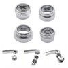 TopHomer 2 pieces 20 mm - 22 mm tap adapter,