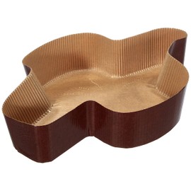 Decora 0320173 Pack of 5 Paper Baking Moulds for Colomba 750 g