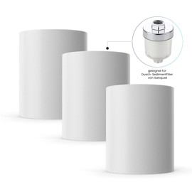 3 x shower sediment filters, replacement set for shower sediment filter safety