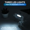 YOCTOSUN Magnifying Glasses with Light 1X-14X, Rechargeable LED Headband Magnifier