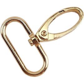10 Uds., 16-38mm, hebilla de gancho for correa de bolso, cierre de langosta giratorio de Metal, correas DIY, ganchos a presión, llavero, hebillas de gatillo, accesorio ( Color : Bronze , Size : 38 mm