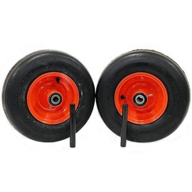 (2) Pneumatic Tire Assemblies 13x5.00-6 Fits Kubota Z400 Series K3091-18020