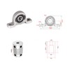 iYueMps 200 mm Linear Shaft T8 Threaded Spindle Vertical Set,