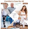 Toilet Safety Rails for Seniors, Adjustable Toilet Handles for Elderly