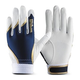 Wilson WB5750601M WL-1 M White Navy Guard Gloves for One Hand Left Hand