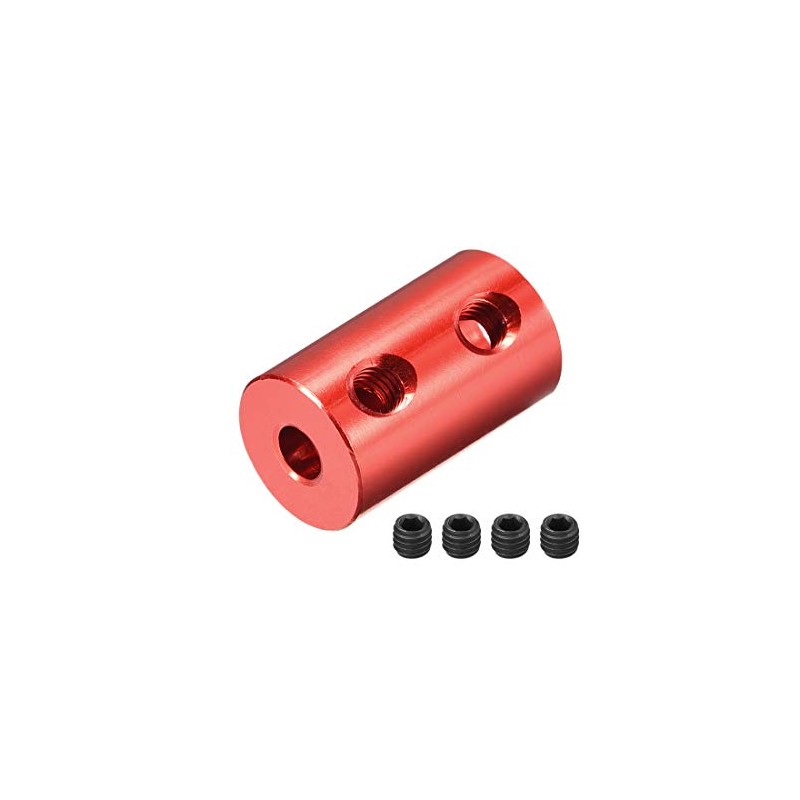 sourcing map Shaft Coupling Connectors 4 mm to 5 mm