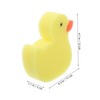 Baluue 4pcs Duck Shaped Bath Sponge Gentle Exfoliating Body Scrubbers