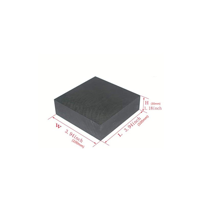 LLF 99.9% Purity Graphite Ingot Block EDM Graphite Plate Milling
