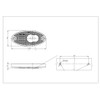 WAS IST WAS Orange LED Outline Light Side Light E20