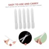 WOONEKY 5pcs Glass Nail Files Portable Nail Buffering Tools for