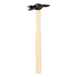 Picard Joiners Hammer 300g - English Pattern, Flat 25mm Face, Bright-Finished & Powder-Coated Head, Hardened Steel, Ash Handle – Precision Carpentry Tool, 0008701-300