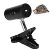 Reptile Sun Basking Lamp Clip on Bracket Rotatable Heat Light