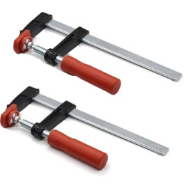 FJmark F-Type Clamp, F-Clamp, Opening, 200 DIY Construction Tools, Woodworking, Wood Processing, Adhesion, Fixing, Strong, Tightening, Scissors (Set of 2)