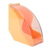Fan Shape Storage Box with Dustproof Cover Compact Acrylic Filter