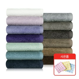 Songwol Towel [20% Download Coupon] Songwol Hotel Towel 40 count 170g 10 piece set + free gift, 10 pieces evenly (out of stock, color random) / 송월타올 [20%다운로드쿠폰]송월 호텔수건 40수 170g 10장세트+사은품, 골고루 10장(미품절색상랜덤구성)