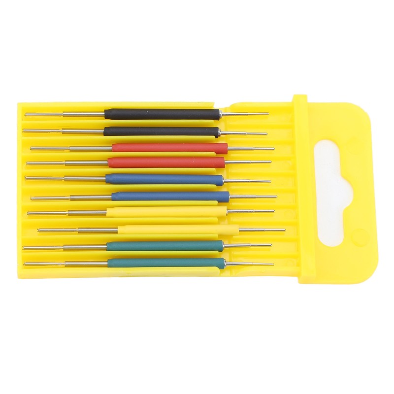 10Pcs Mini Grabber SMD IC Test Hook Clips Silicone Jumper