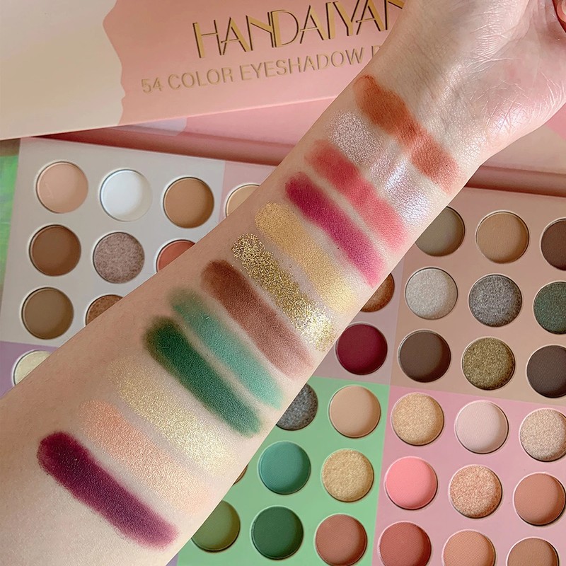 54 Colors Matte Eye Shadow Palette Shine Nude Make up