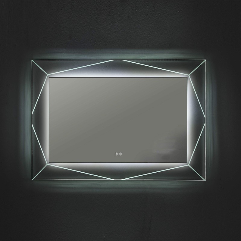 RADIANCE goods Back Lit LED Mirror 6000K Daylight White 39"