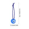 HOMSFOU Turkish Blue Evil Eye Hanging Hanging 6 Pack