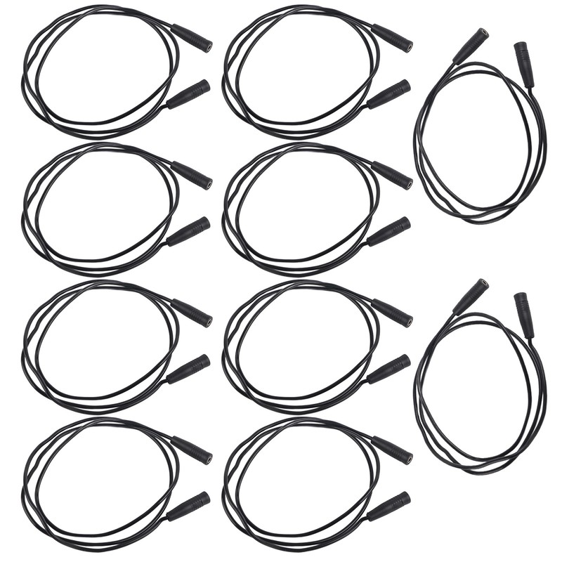 10 Sets 4mm Female to Female Banana Socket Test Lead
