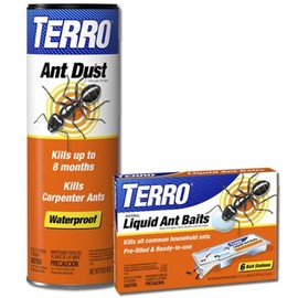 TERRO T600-300 Liquid Ant Bait and Ant Dust