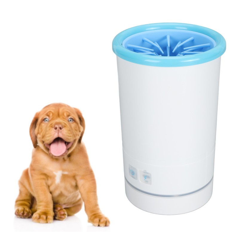 Dog Paw Washer Automatic USB Charging Soft Bristles Portable Electric