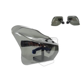 Motorcycle Universal Adjustable Hand Guards Wind Guards Deflectors Protectors Compatible with YAMAHA V-STAR 650/1100 Harley davidson HONDA SUZUKI KAWASAKI DUCATI HARLEY DAVIDSON