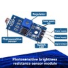 DollaTek 3pcs Digital Light Intensity Sensor Module Photoresistor Photoresistor for