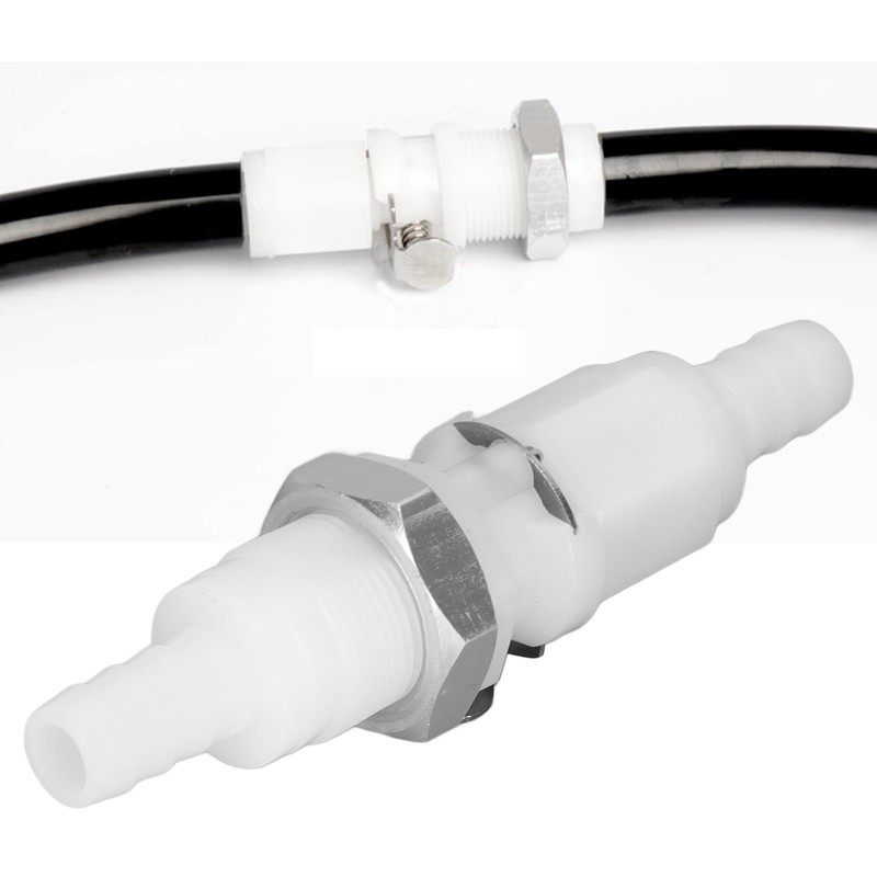Computer Water Cooling Quick Connector Two Ends Disconnected Length 85mm