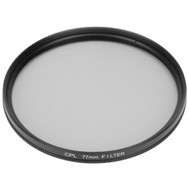 Junestar DSLR Camera Lens Polarizing Filter CPL Polarizer for Canon/Nikon/Sony/Olympus/Fuji77mm