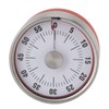 Mechanical Countdown Timer 60 Minute Magnetic Stainless Steel Visual Kitchen