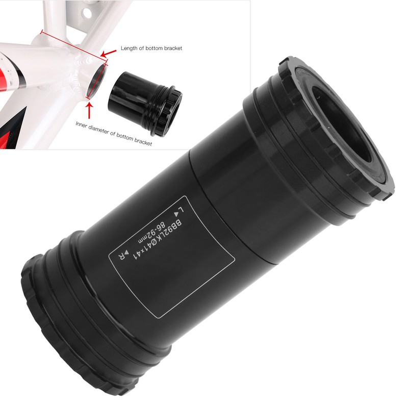 LeBycle Mountain Road Bike Steel Bearing Thread Type Bottom Bracket