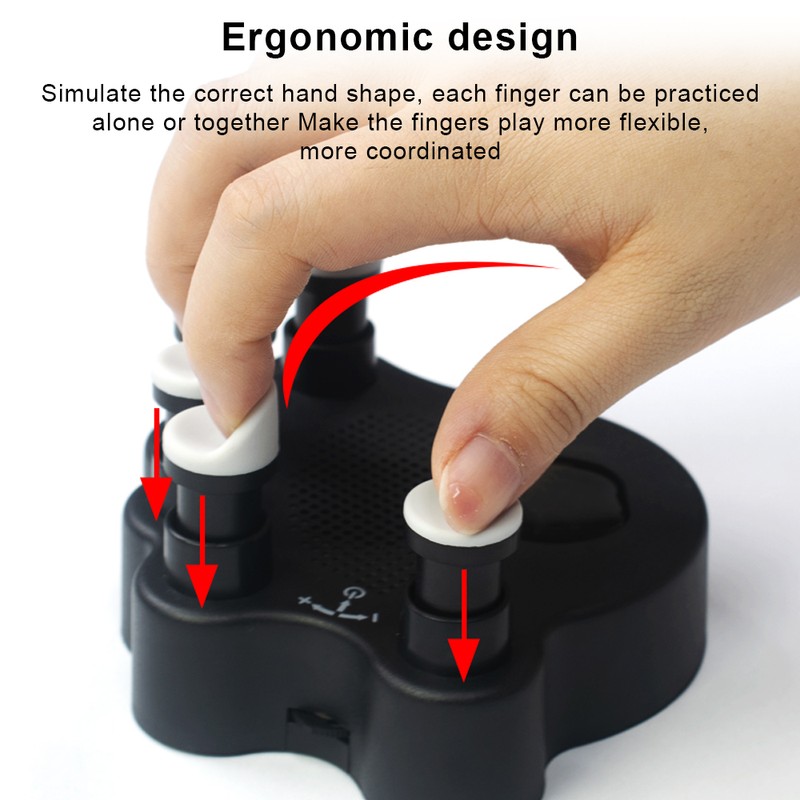2Pcs Piano Hand Shape Corrector Hand Strengthener Posture Correction Tool