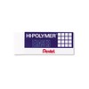 Pentel Super Hi-Polymer Eraser, Large, Nonabrasive, White (PENZEH10)