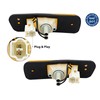 KAP Replacement for Front Bumper Halogen Side Marker Lights 1995-2005