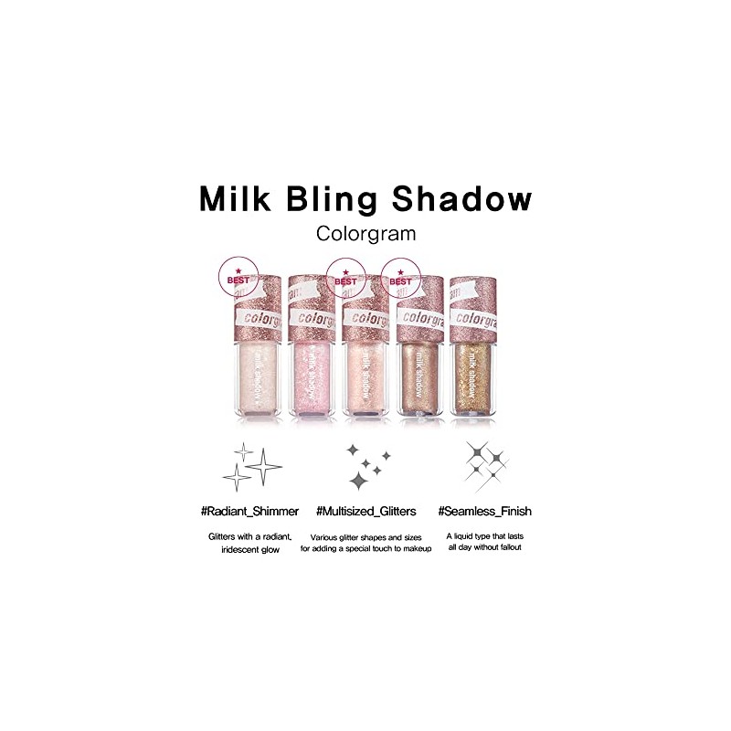 Colorgram Milk Bling Shadow 01 Double Star (22)