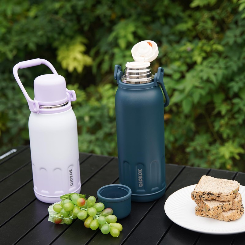 BJPKPK Insulated Water Bottle 40oz Stainless Steel Water Bottles with