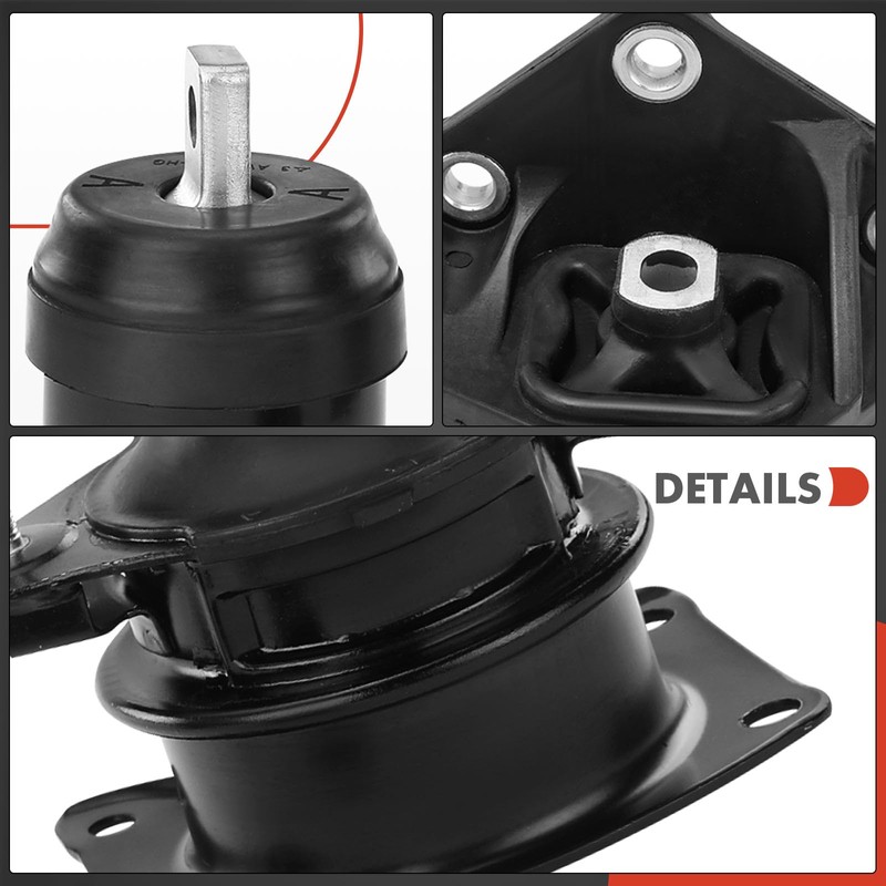 A-Premium Engine Motor and Transmission Mount Kit Compatible with Acura