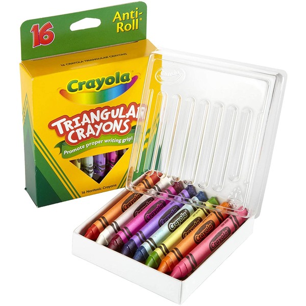 Crayola Triangular Crayons, Toddler Crayons, Coloring Gift