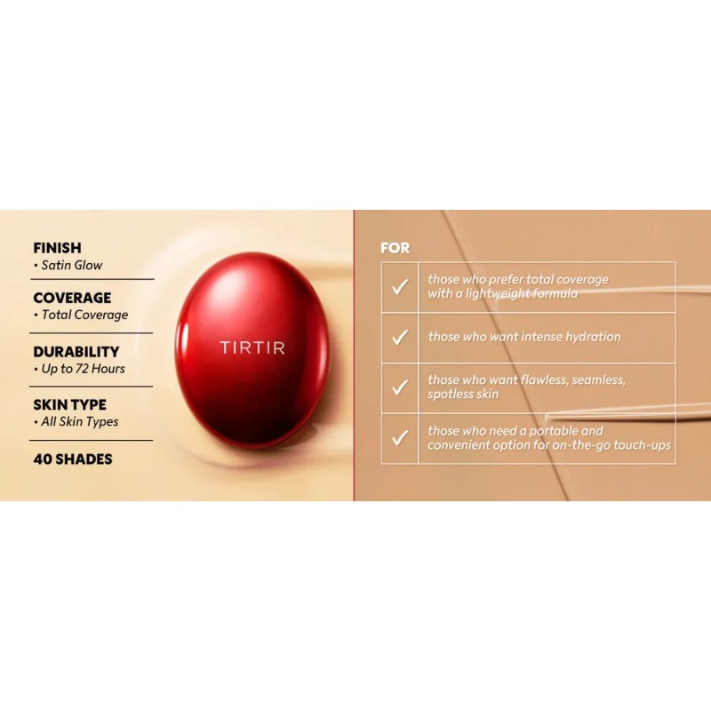 Tirtir Mask Fit Red Cushion 24n Latte