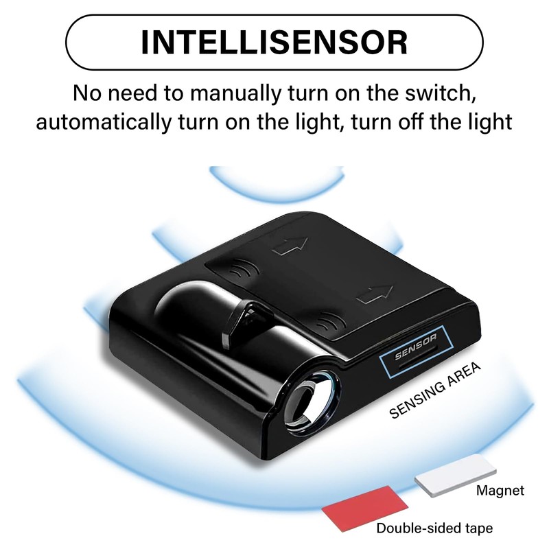 Car Door Lights Projector, Mushroom Car Door Projector Lights Universal