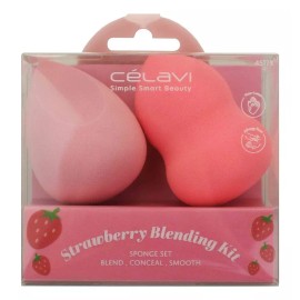 Celavi Strawberry Blending Kit Celavi Esponjas Set 2 Piezas