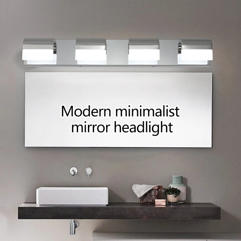Ready ,Ship From USA, Modern Bathroom Vanity Lighting 4-Light LED