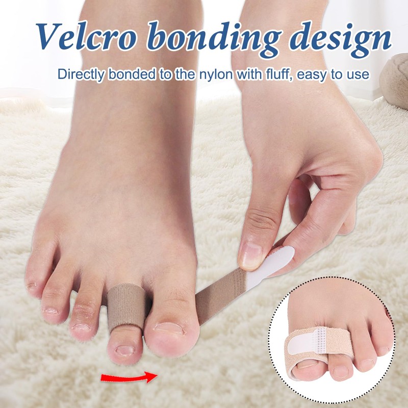 8 Pcs Non-Slip Hammer Toe Straightener Corrector for Comfortable Alignment