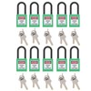 10Set 38mm/1.5in Safety Padlock Engineering Insulation DustProof for Factories Construction